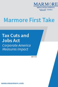Tax Cuts and Jobs Act - Corporate America Measures Impact