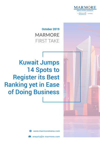 Kuwait Jumps 14 spots to register its best ranking yet in Ease of Doing Business