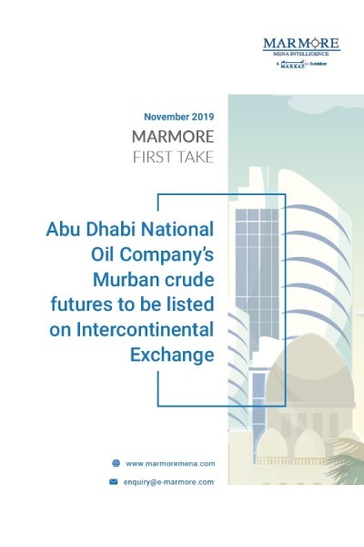 Abu Dhabi National Oil Company's Murban crude futures to be listed on Intercontinental Exchange