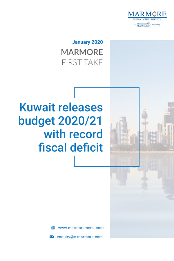 Kuwait releases budget 2020/21 with record fiscal deficit