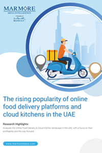 The rising popularity of online food delivery platforms and cloud kitchens in the UAE